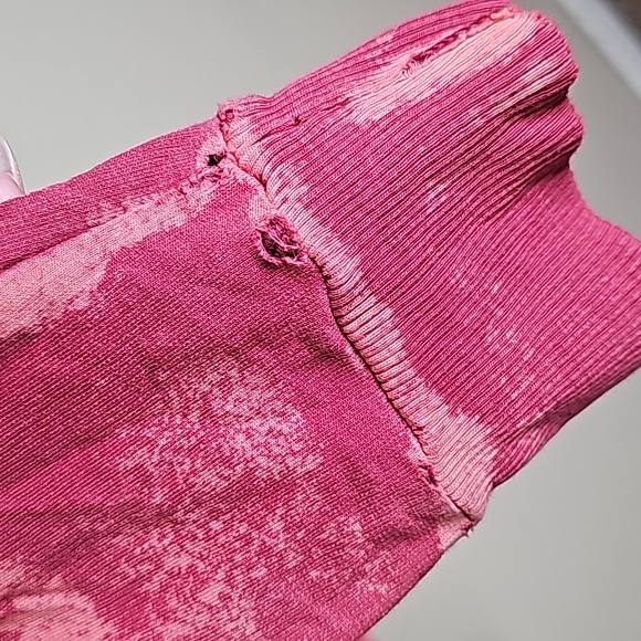 Affliction small red distressed Zip Front jacket - Picture 7 of 12